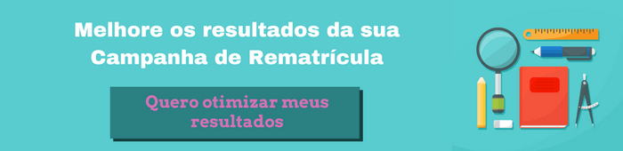 campanha de rematricula com clipescola