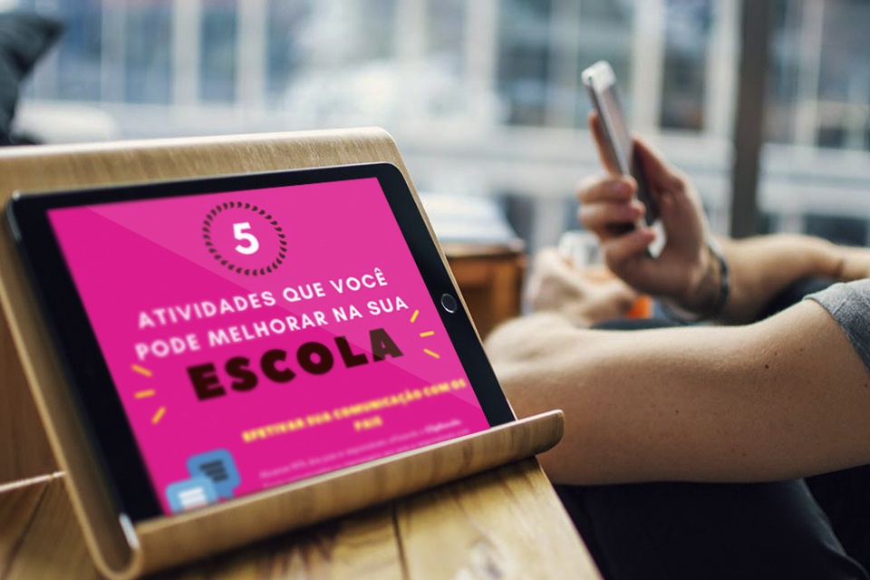 Infográfico - Atividades que você pode melhorar na sua escola