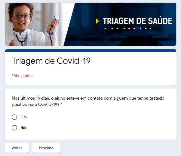 Triagem de Covid-19