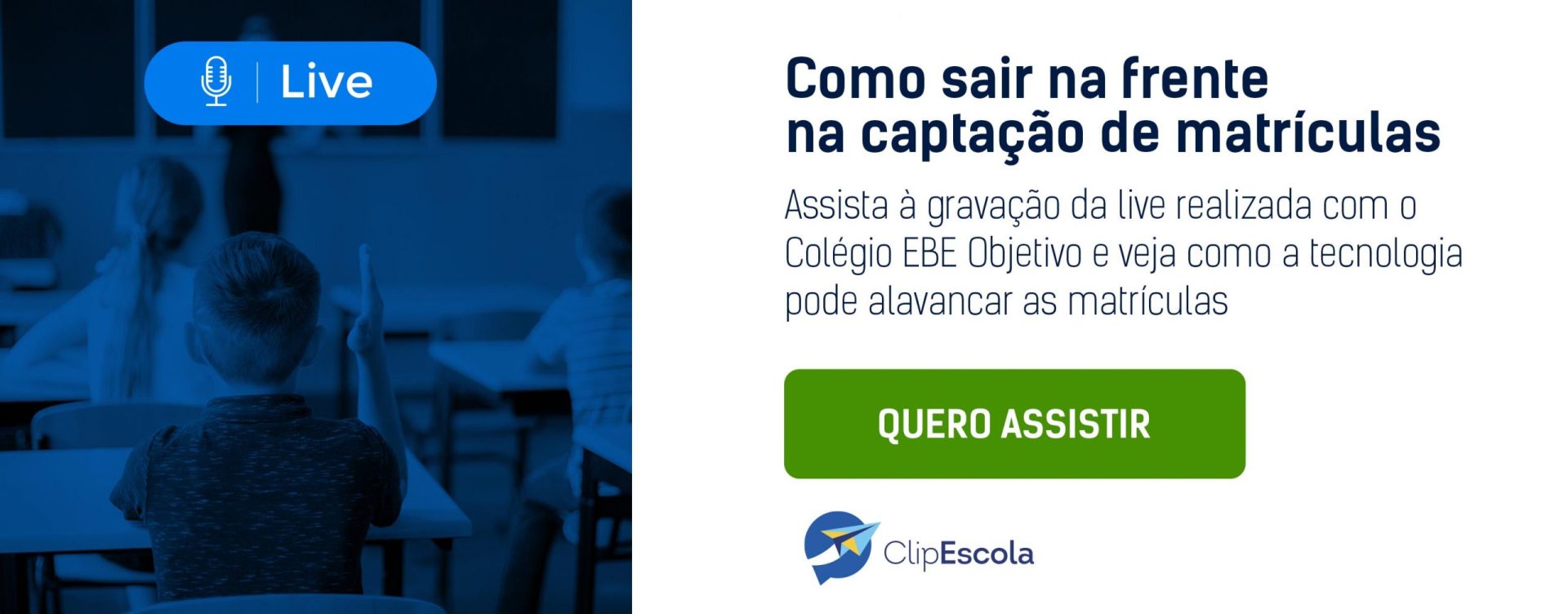 CTA_Live - Captação de Matrículas