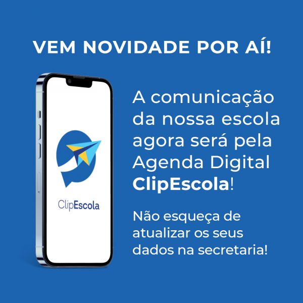 ClipEscola nas redes sociais das escolas - Canal de comunicação